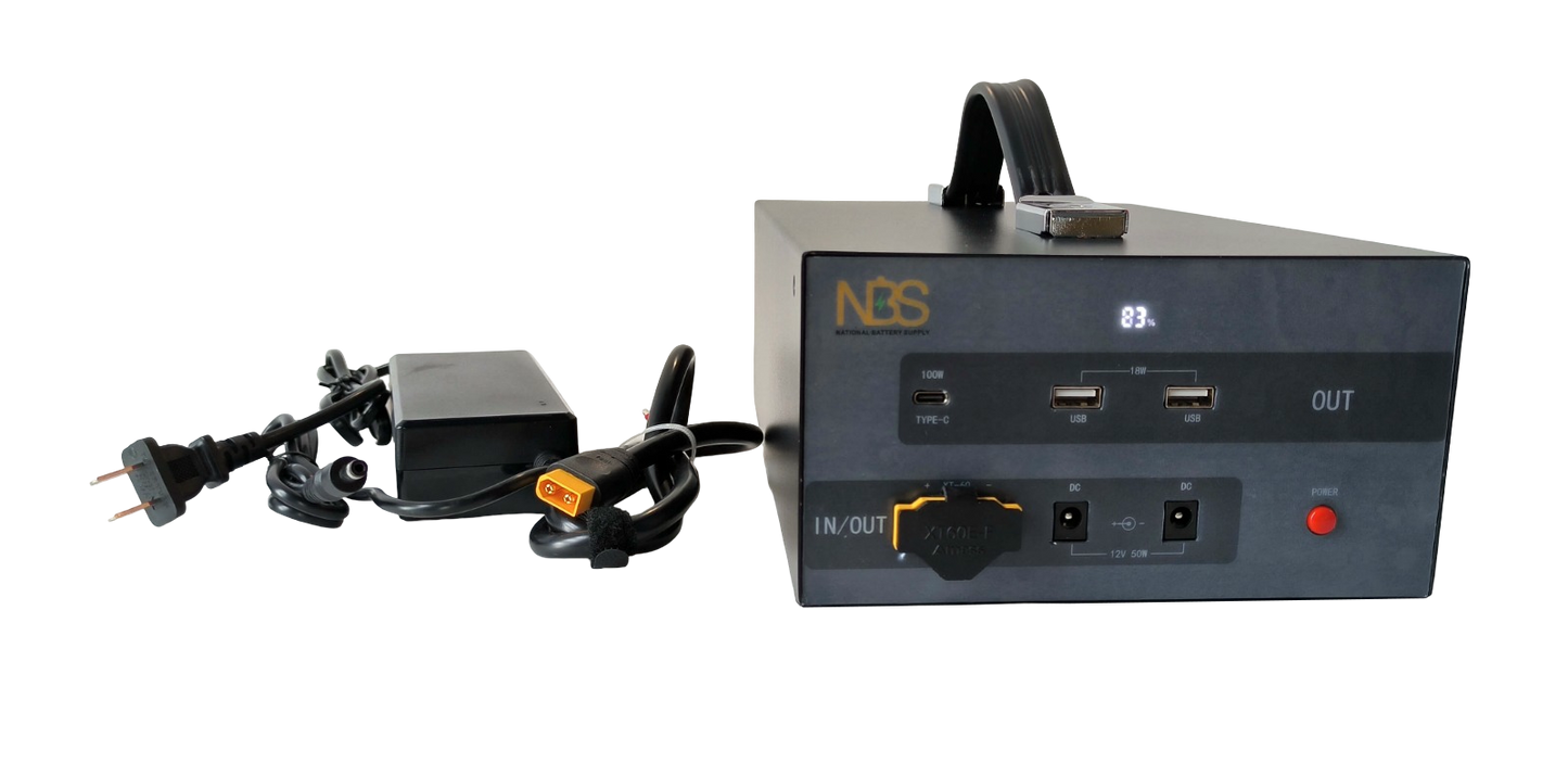 200W LiFePO₄ Portable Power Station – 900 Wh Backup with USB-C & DC Outputs