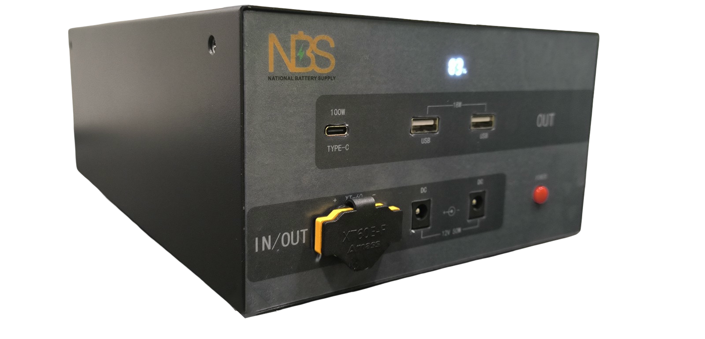 200W LiFePO₄ Portable Power Station – 900 Wh Backup with USB-C & DC Outputs