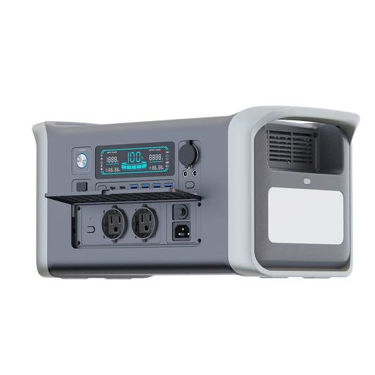 1800W Portable Power Station Generator for Home & Travel